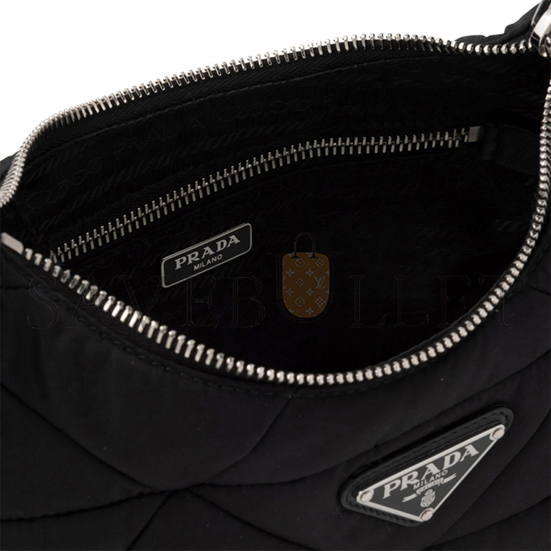 PRADA PADDED RE-NYLON SHOULDER BAG 1BC151 (24*17*7cm) 